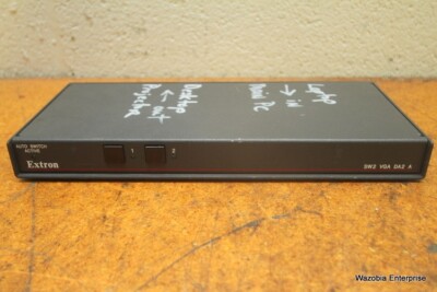 EXTRON AUTO SWITCH ACTIVE SW2 VGA DA2 A A/AF SWITCHER