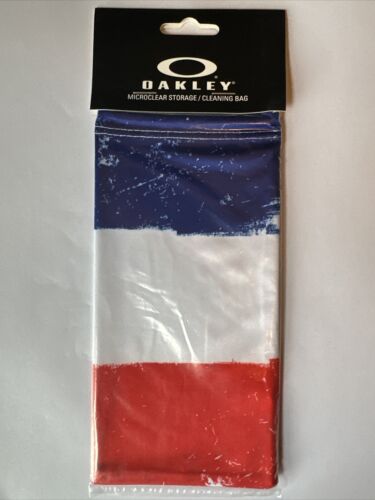 Oakley FRANCE FLAG Sunglass Microfiber Microbag Storage Bag Pouch - Afbeelding 1 van 2