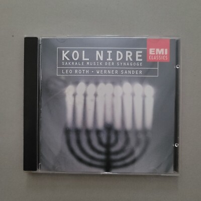 Kol Nidre Sakrale Musik Der Synagoge Leo Roth Werner Sander (CD 1995)
