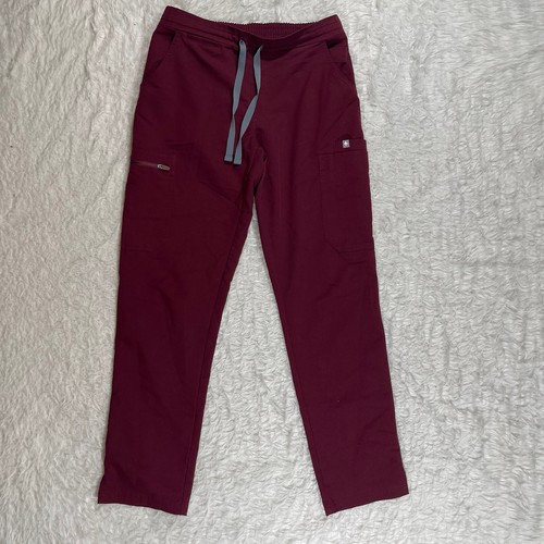 Pantalones granates pierna recta talla XS/P pequeño N5 - Imagen 2 de 5