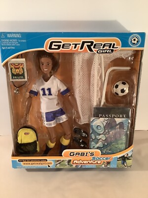 希少　DVD　GAL DOLL FIRST GIGS Get Real Girl Doll Gabi's Soccer Adventure Brazil NIP | eBay