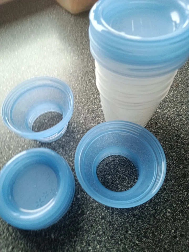 Philips AVENT Conservare Becher Deckel zur Aufbewahrung Muttermilch Nahrung usw. - Bild 2 von 3