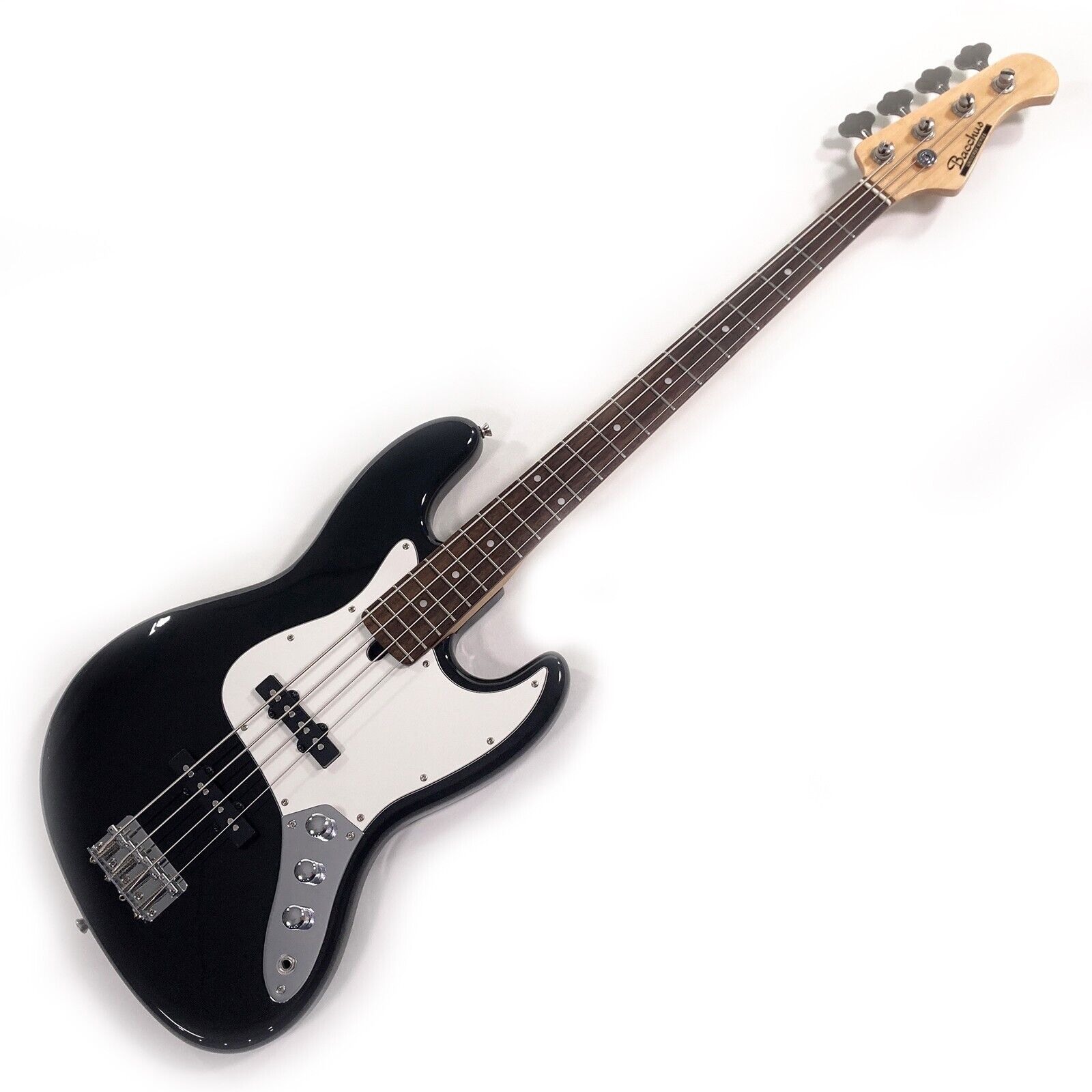 Bacchus Universe Series BJB-1R BK Black Electric Jazz Bass guitar Rosewood FB