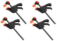 ★ ★ ★ 4X Schnellspannzwinge 95 Mm Einhandzwinge Schraubzwinge Ware Klemmzwinge