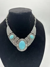 Costume Jewelry Mixed Materials and Brands Variety of Colors Lot of 10 Necklaces