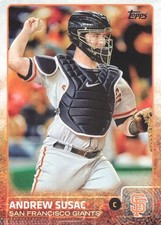 2015 Topps #232 Andrew Susac San Francisco Giants