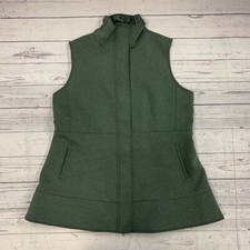 Luii Womens Green Full Zip Vest Size Xl