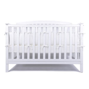 breathable padded crib bumper