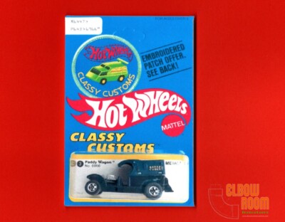 Hot Wheels Classy Customs Paddy Wagon package art 2x3'' fridge magnet vintage car