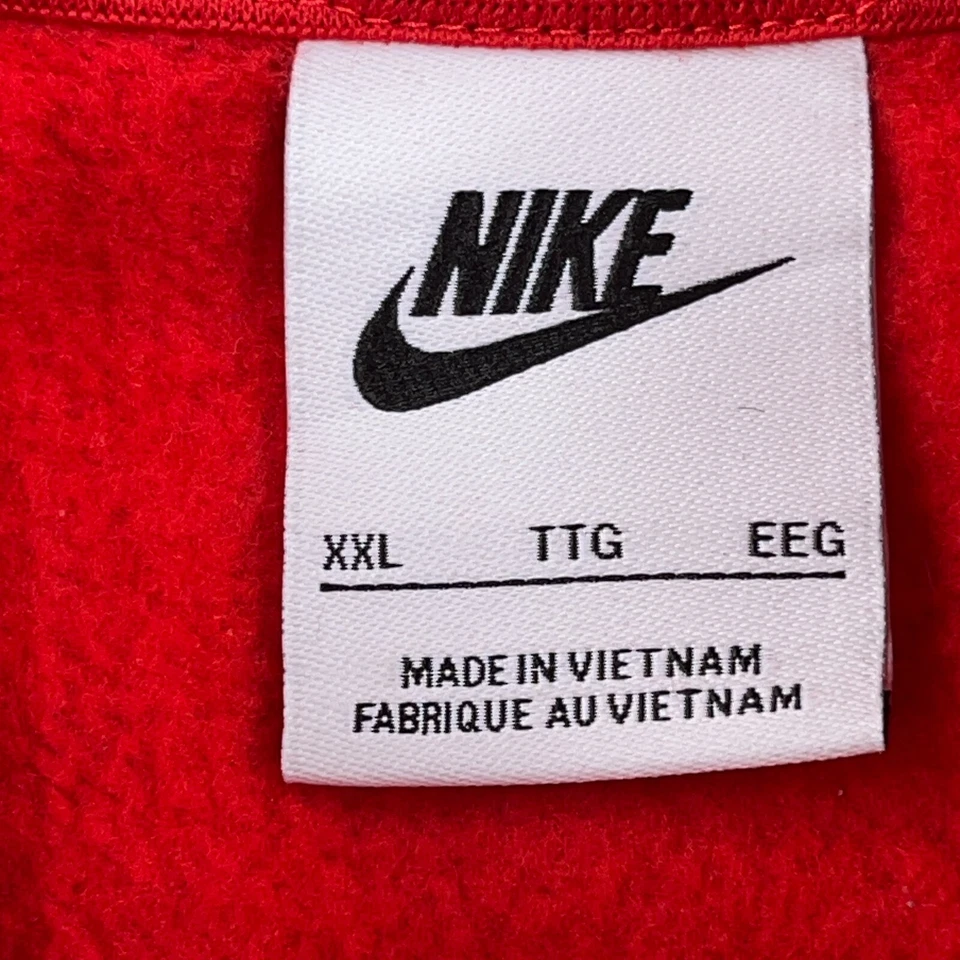 Cincinnati Bearcats Hoodie Men XXL 2XL Red Nike Full Zip Sweatshirt Jacket * - Image 4 of 4