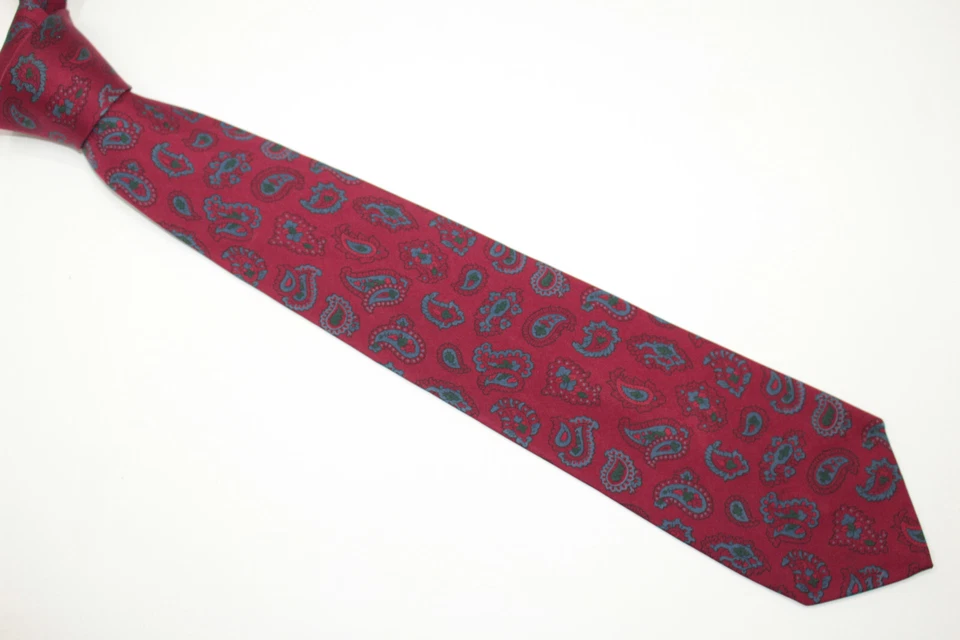 Gravata de seda RICHEL feita na Itália F64951 - Imagem 2 de 4