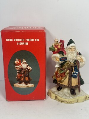 Santas of the Nations - 1991 Germany Christmas Figure - Many Collectibles Avail