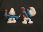 Vintage Musical Smurfs 1969 DRUMMER Smurf #20009 - 1977 ROCK n ROLL Smurf #20023 — photo 3