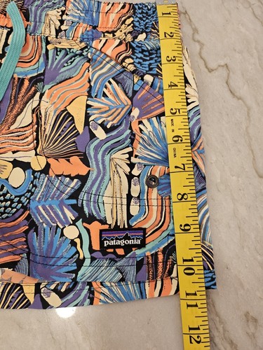 Patagonia Kid's Costa Rica Baggies Shorts 3" Unlined Unisex Kids Size L (12) - Picture 10 of 12