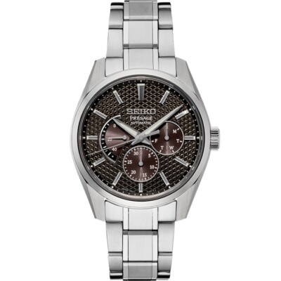  New Seiko Presage Sharp-Edged Series Brown Dial Men's Watch SPB307