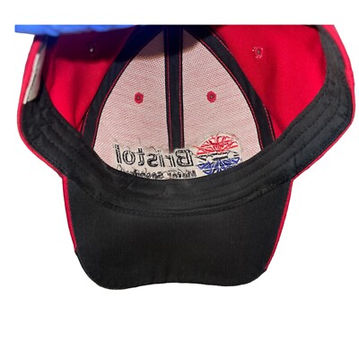 Bristol Motor Speedway Hat Adjustable Strap Racing Cap Embroider
