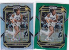 2023 Prizm WNBA CRACKED ICE & SILVER PRIZM #149 Taylor Soule R/C - Chicago Sky