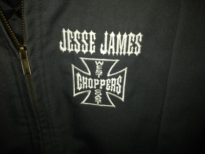 Jesse James West Coast Choppers Mens Size M Quilted Work Wear