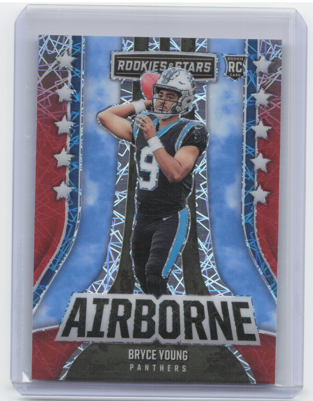 2023 Panini Rookies & Stars #AI-5 Bryce Young Airborne Longevity