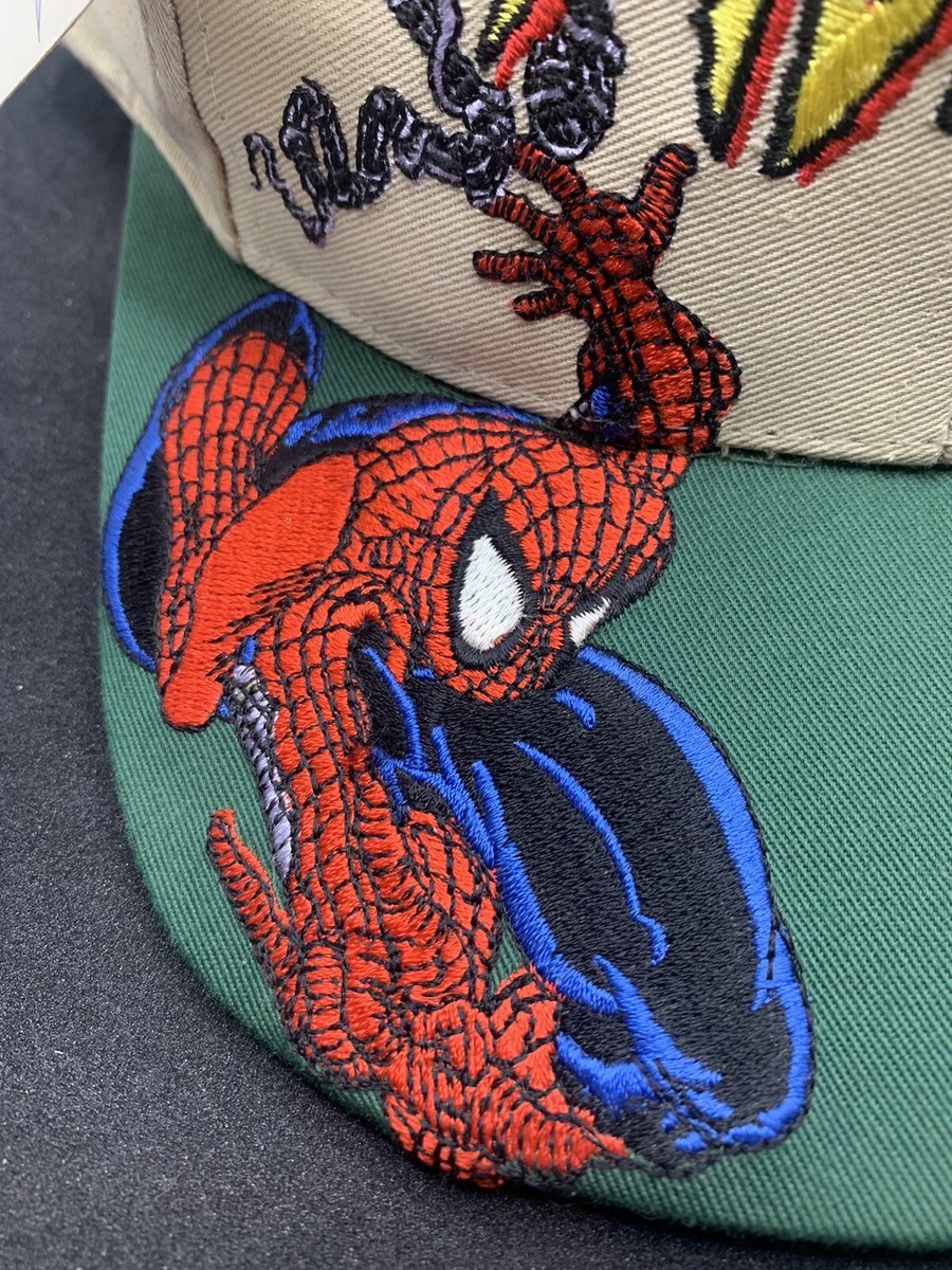 Vintage 1994 Spider-Man Baseball Cap Hat Logo 7 Marvel Vintage 1994 Spider-Man Baseball Cap Hat Logo 7 Marvel