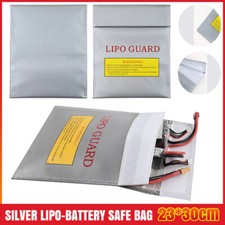 23x30cm Fireproof & Explosionproof Capacity Lipo Battery Safe Bag Storage Pouch