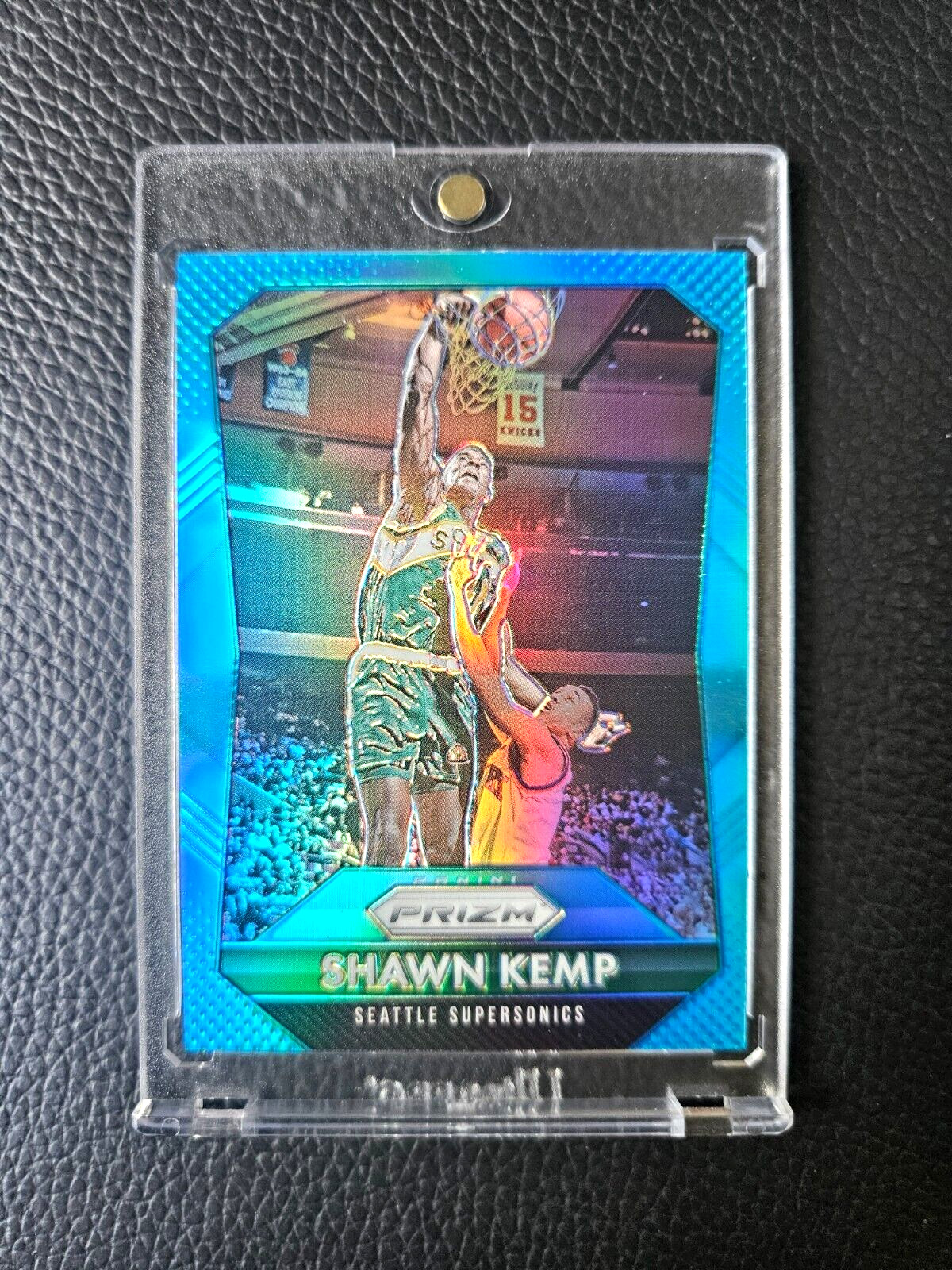 Shawn Kemp 2015-16 Panini Prizm #270 Light Blue Prizms Refractor #/199 Sonics