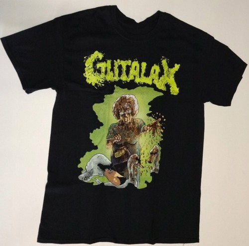T-shirt Noir Gutalax Band Concert 2024 - Toutes Tailles, Neuf Avec étiquettes, Cadeau Idéal Pour Les Fans Du Groupe