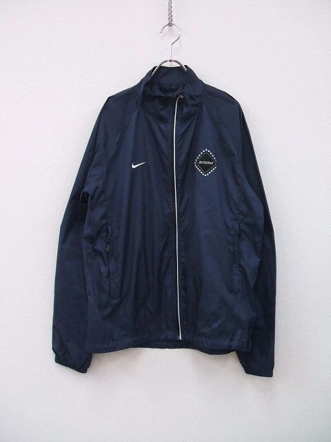 F.C.R.B. NIKE FCReal Bristol Polyester S Blouson Jacket Navy 2