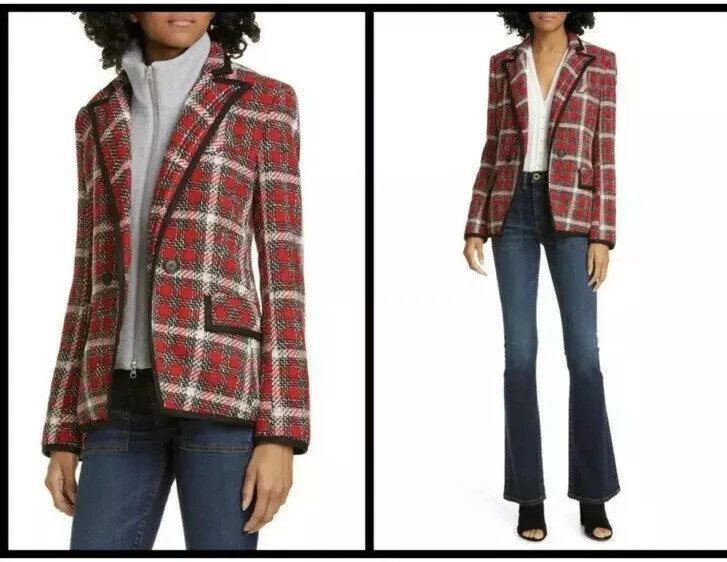 Veronica beard harriet cutaway blazer cheap