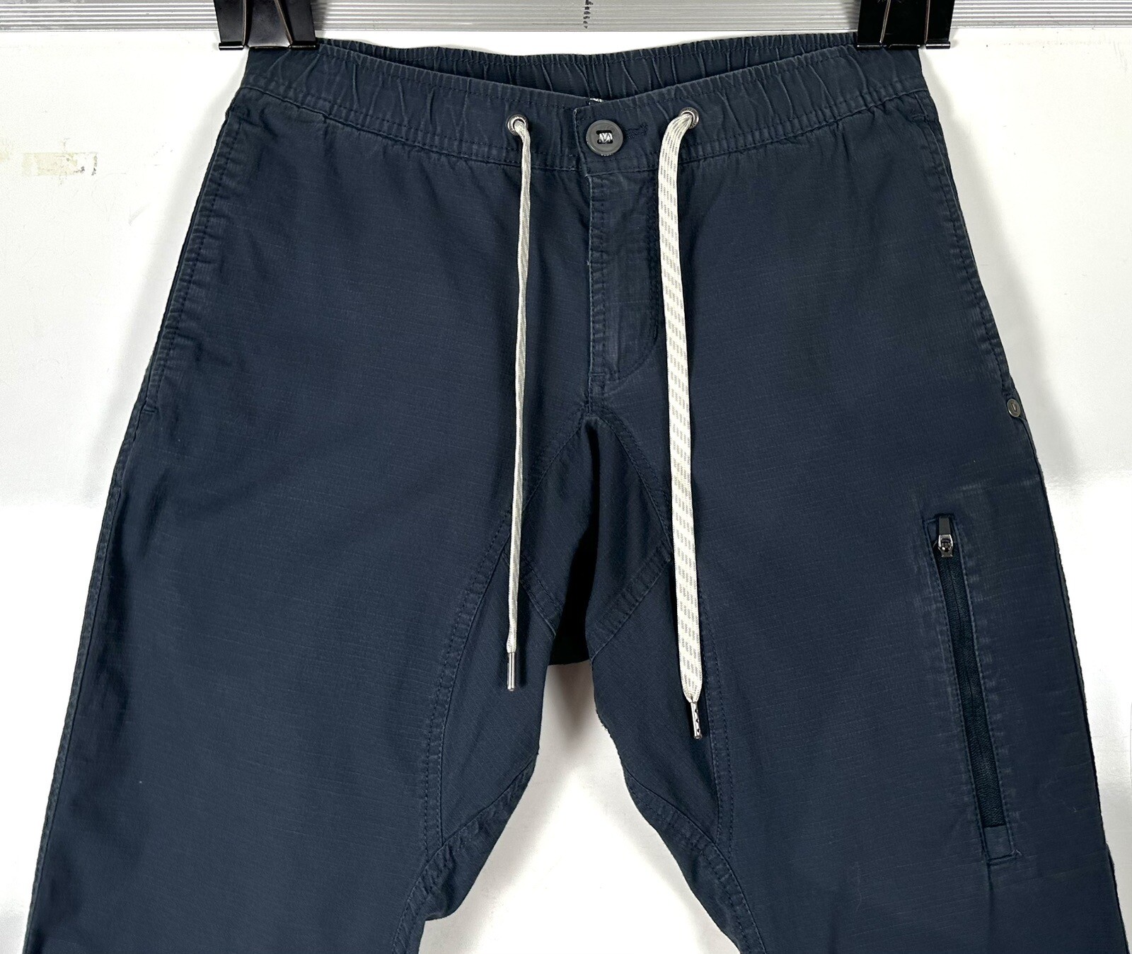 VUORI Men’s RIPSTOP CLIMBER Joggers Pants Size X Small Blue Inseam 30 Inches image 10