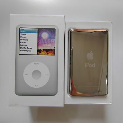 New Apple iPod Classic 7th Generation 120GB 160GB Black
