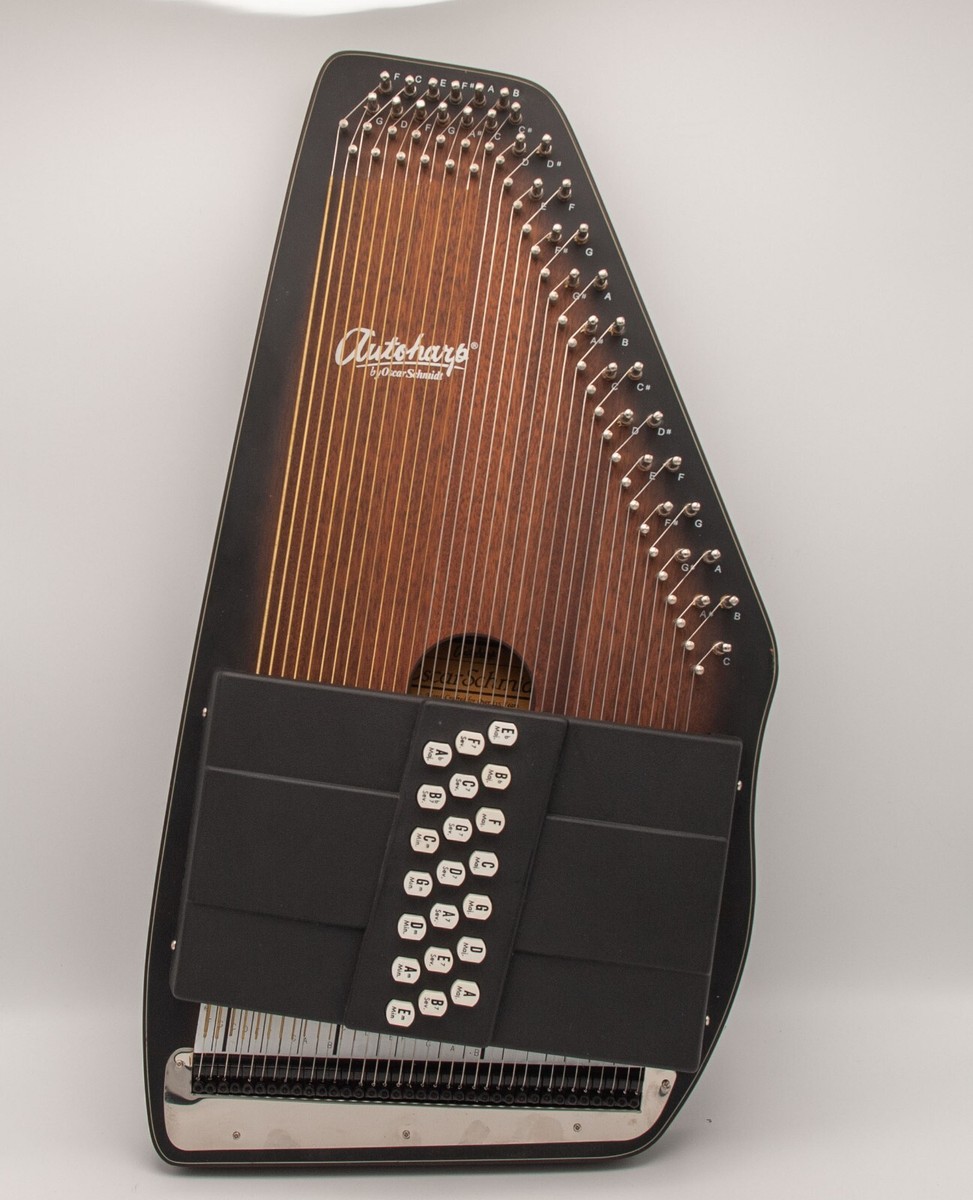 Oscar Schmidt OS-110-21 Pro Autoharp *Read* | eBay