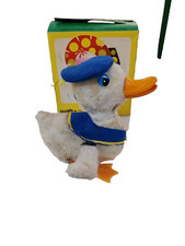 GIOCATTOLO VINTAGE JUGUETE PAPERA A MOLLA ANNI"60