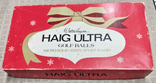 RARE!!! 3 IMPERIAL KEYCHAIN MICRO RADIOS ORIGINAL WALTER HAGEN GOLF BALL BOX NOS