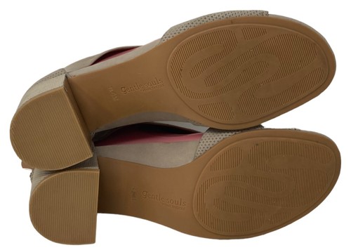 Gentle Souls Kenneth Cole Roan Women's Size 8.5 US Beige Chunky Heeled Sandals - Picture 10 of 10