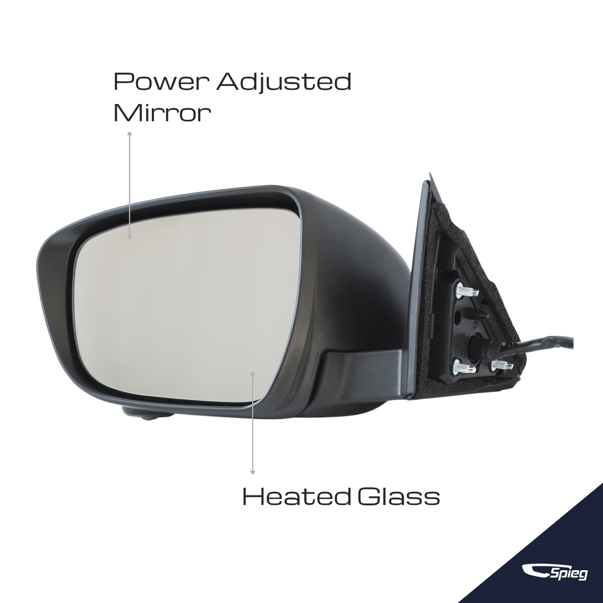 Buy Side Mirror for Rogue 14 -18 Heat Signal Camera Power Folding