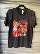 RARE Lil Tracy Anarchy Tour Merch Demon With A Halo Black T-Shirt Men's M