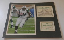 NFL Football Season 2004 Achievements & Awards Curtis Martin New York Jets