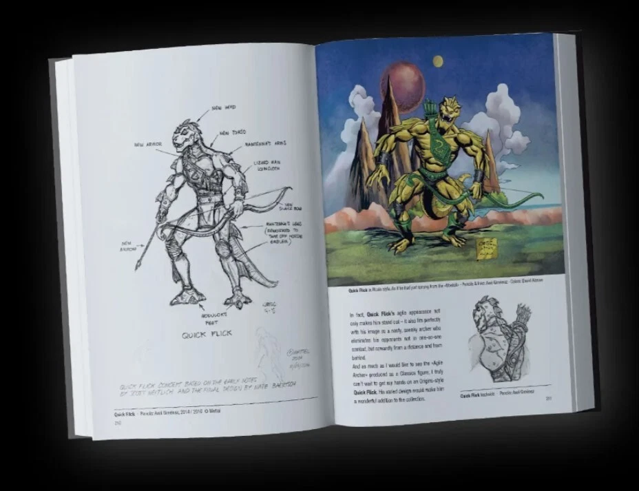 Masters of The Universe Kings of the Snake Men Art Book of Inspiration and Power - Image 4 of 4