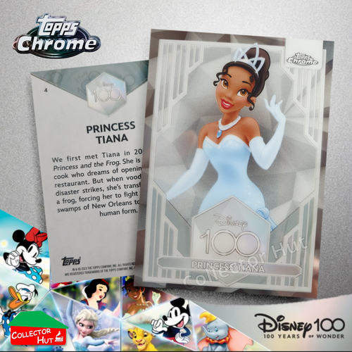 Disney 100 Topps Chrome 2023 Base Cards 1-100 Pick Singles to Complete Your Set - Picture 7 of 103