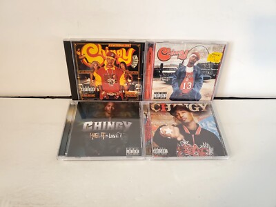 Lot of 4 Chingy CD's, ''Jackpot'', ''Powerballin'', ''Hoodstar''....%