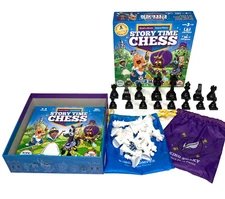 Story Time Chess Game for Kids Complete Educational Unpunched Learn Chess