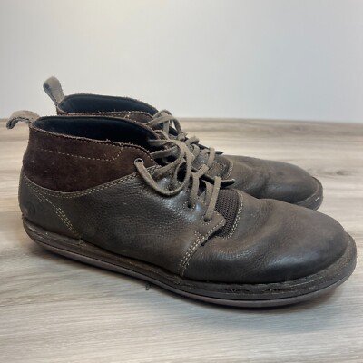 Merrell Cafe Men's Chukka Boots US 11 Brown Leather Casual Lace Up J23479
