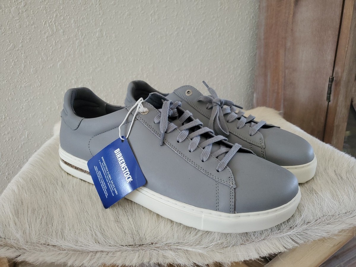 Birkenstock Bend Low Sneakers Size 12 Men Grey Leather 