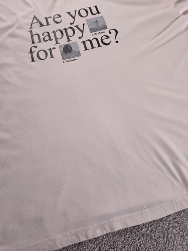 Kendrick Lamar The Big Steppers Tour 2022 "Are You Happy For Me?" t shirt xxl - Bild 5 von 14