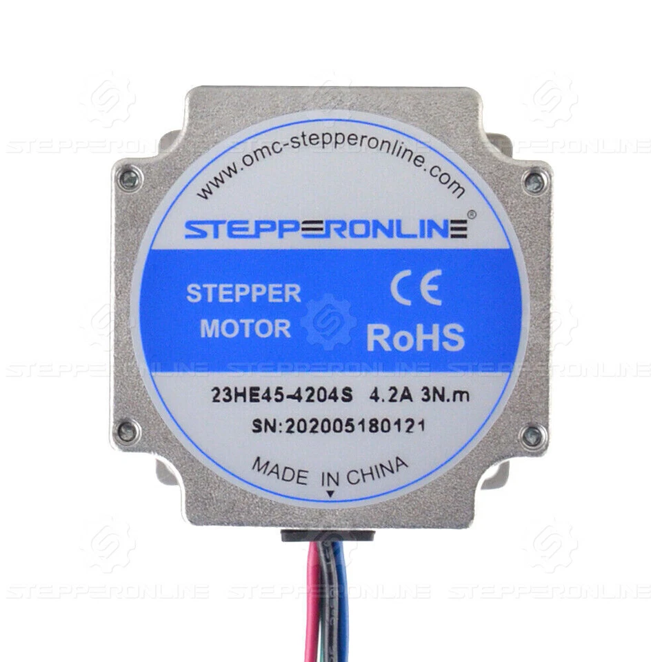 High Torque Nema 23 Stepper Motor 3Nm(425oz.in) 113mm 4.2A 4-lead 10mm Shaft CNC - Image 4 of 4