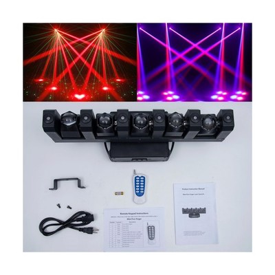 5 Eye LED Moving Head Bar 6Starlight RGBW 4IN1 Beam and Dazzling Effect Strob...