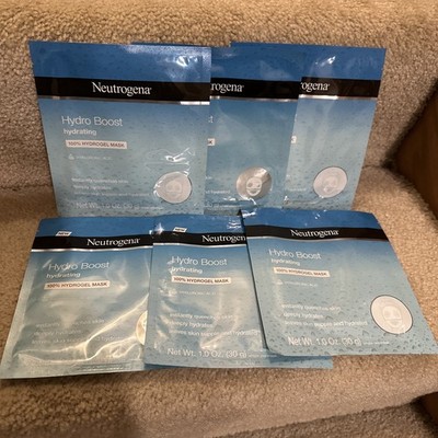 Neutrogena Moisturizing Hydro Boost Hydrating Face Mask - 1oz (lot of 6))