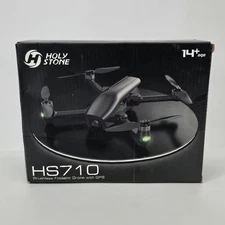 Holy Stone HS710 GPS Drone with Camera 4K UHD Foldable Quadcopter USED
