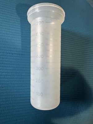 Tupperware Mix-Max 2770 B-1 Schüttelbecher, 750ml